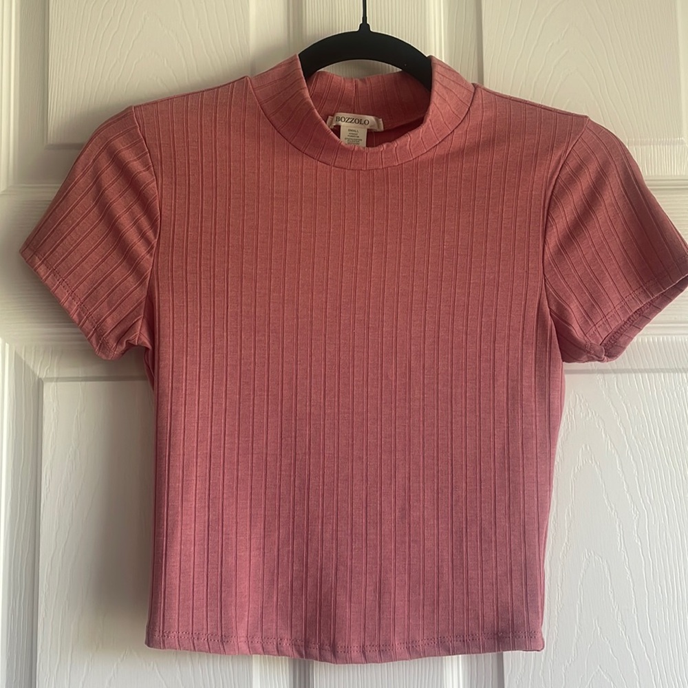 Bozzolo Ribbed Crop Top